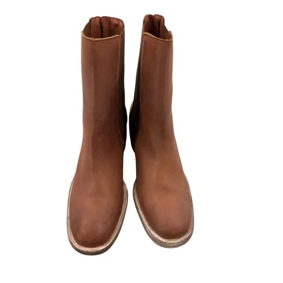 FREE PEOPLE Women's Whiskey Brown Essential Chelsea Boot NIB Size 36 - Picture 2 of 9